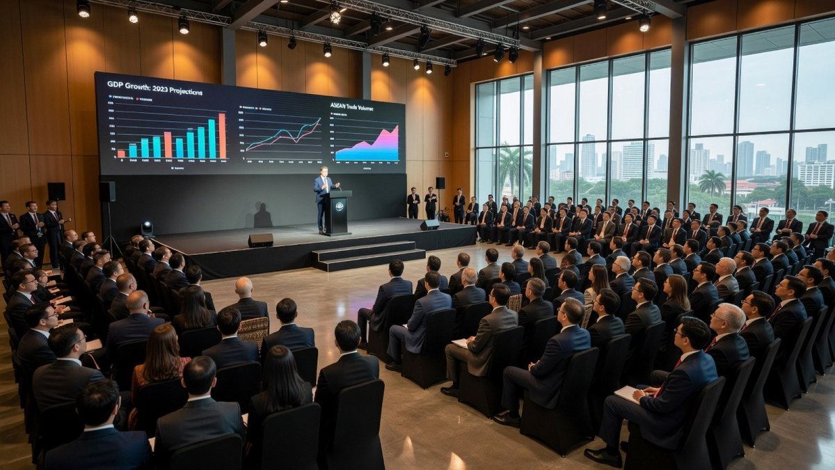 Business leaders gathered at the Vision Thailand economic forum in Bangkok