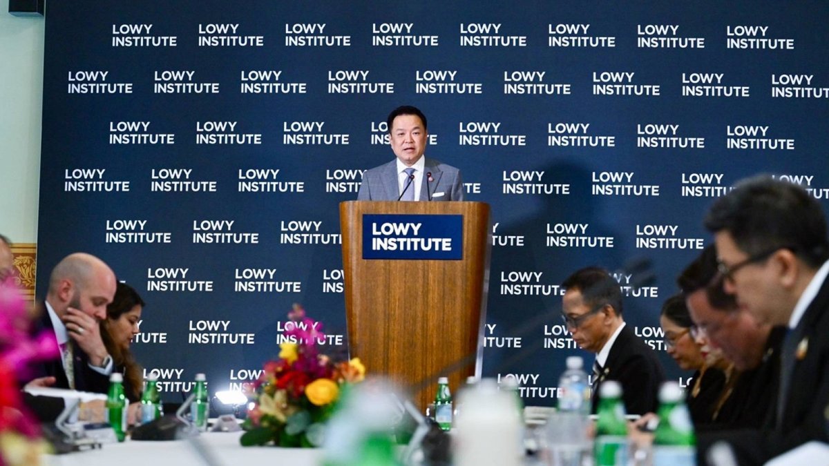 Anutin in Sydney: Thailand Charts a Course of Strategic Autonomy Amid Global Power Rivalry