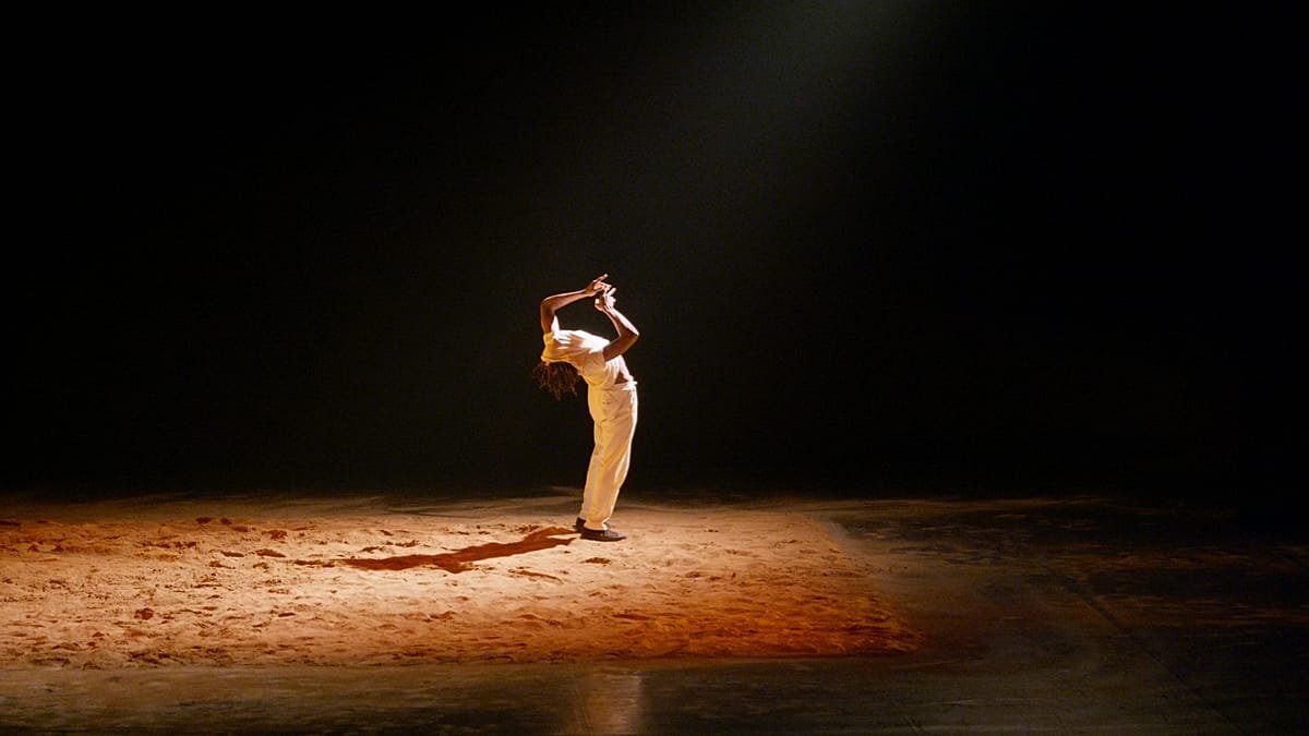 Pantsula dancers in motion during the Tamujuntu collaboration between South Africa and Brazil