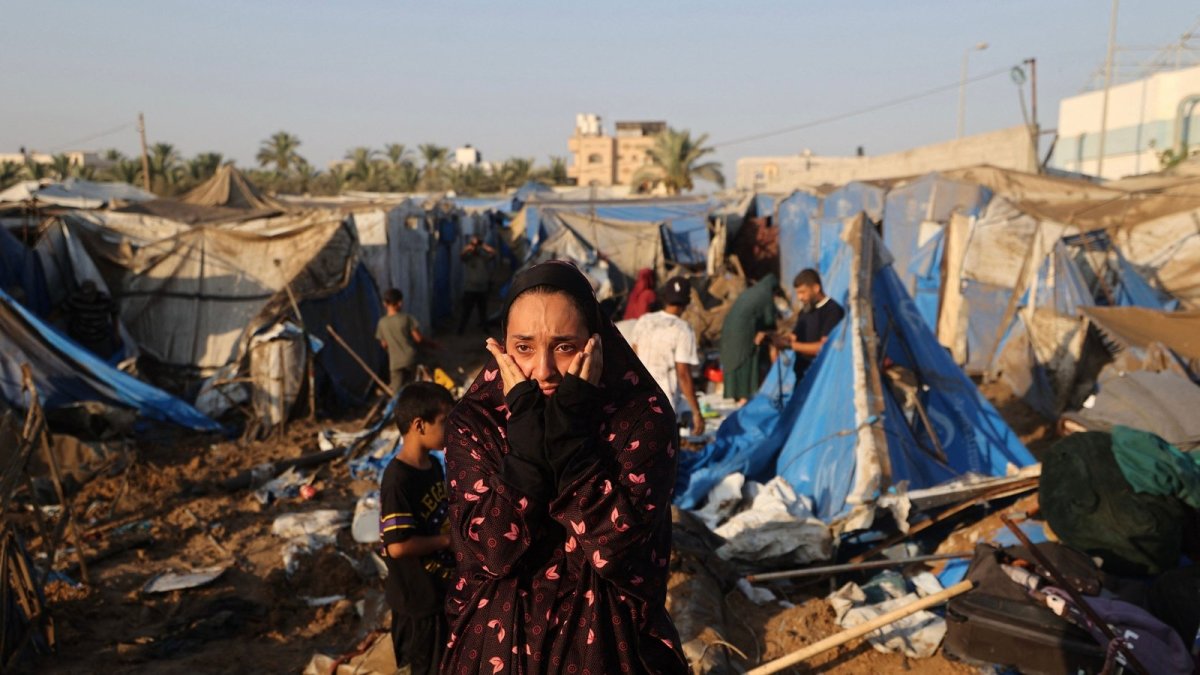 The Gaza Strip skyline amid ongoing Israeli strikes and the aftermath of the October 2025 ceasefire