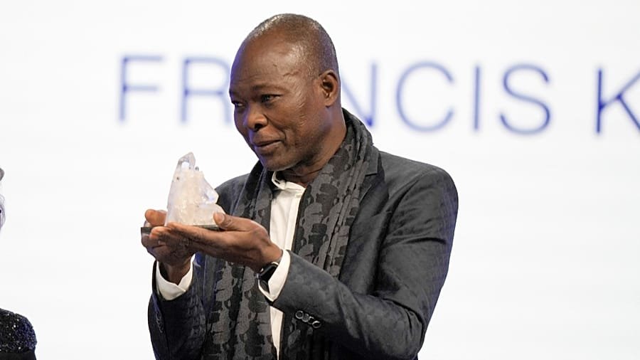 Architect Francis Kéré, the only African winner of the Pritzker Prize