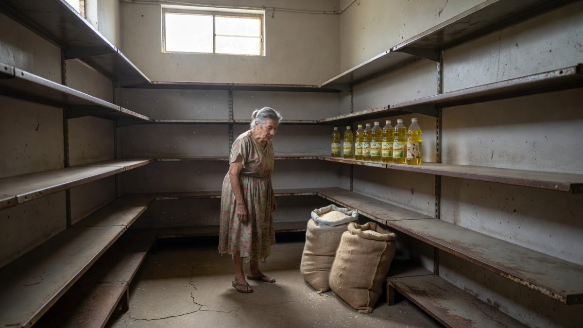 A Cuban bodega with dwindling rations
