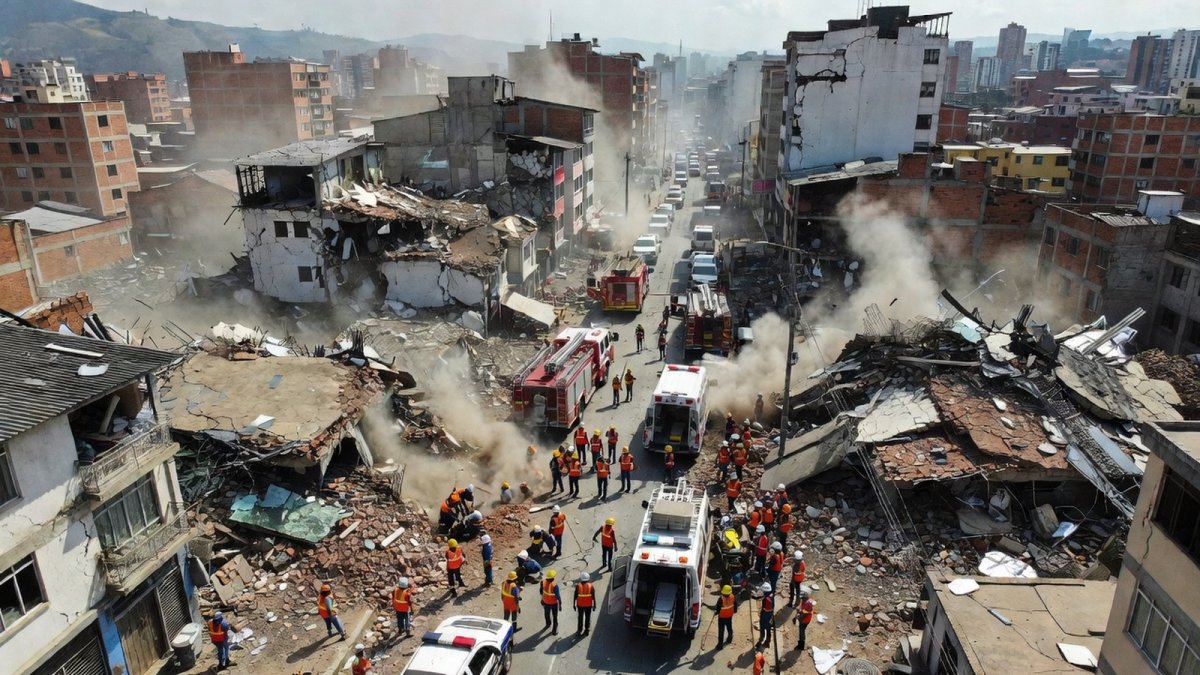 Colombia Earthquake: 265 Dead as Rescuers Race to Find Survivors