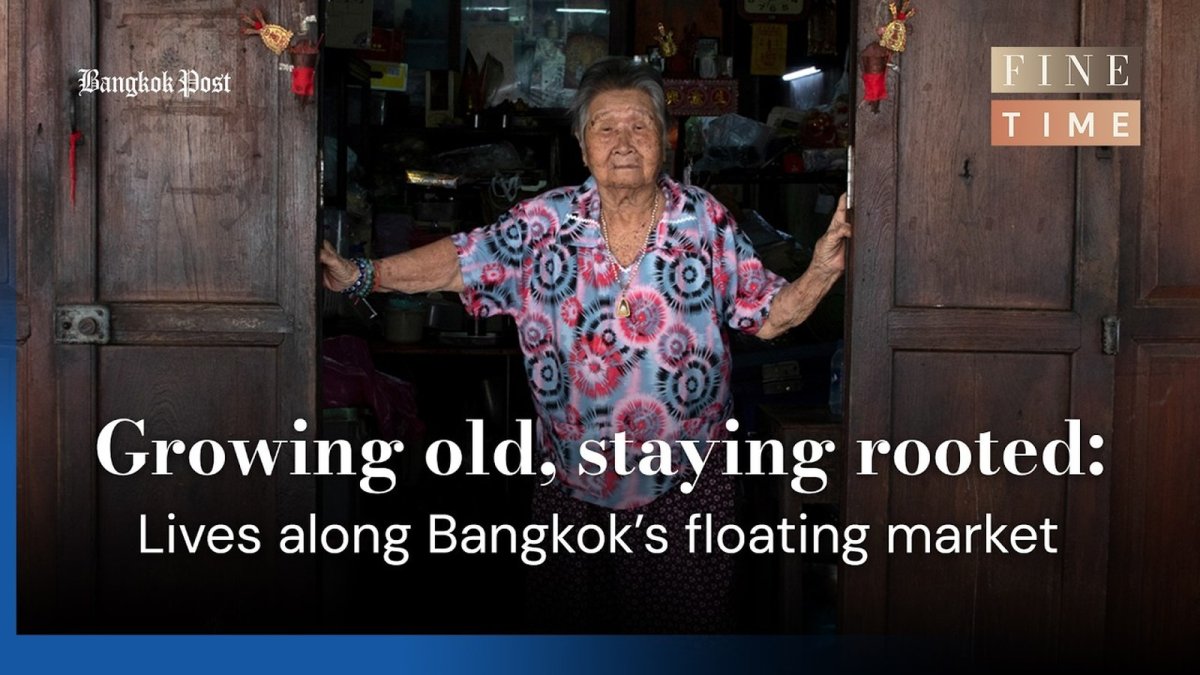 Bangkok Post video feature on the vanished canal life of the 100-year-old market at Wat Nimmanoradee
