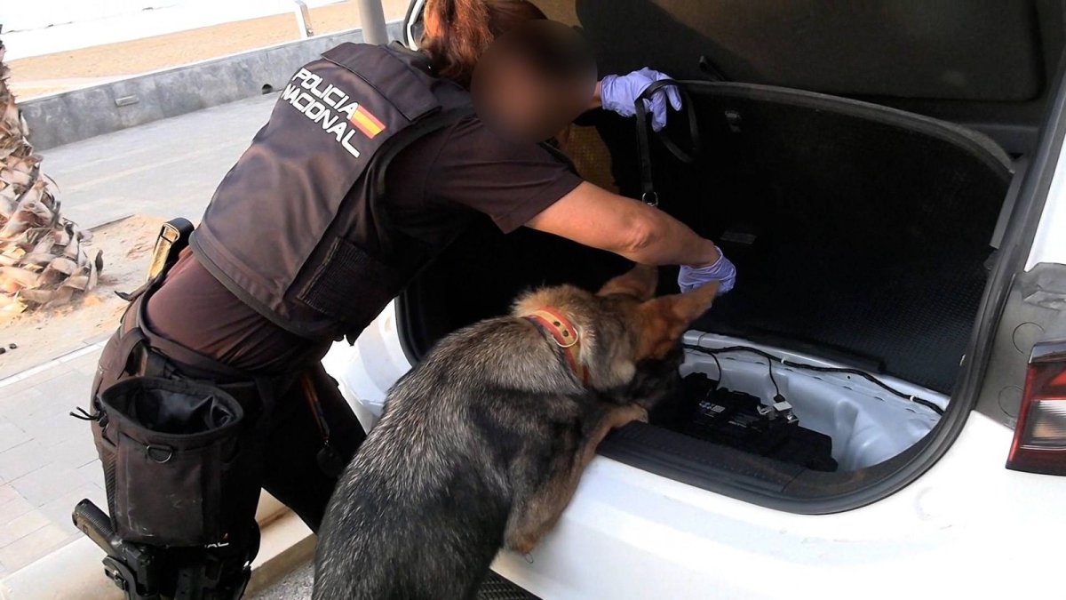 Seized speedboats and equipment from the Western Mediterranean smuggling operation