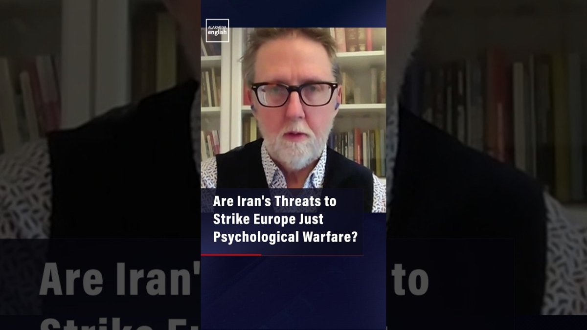 Al Arabiya English report on Iran's threats to strike Europe