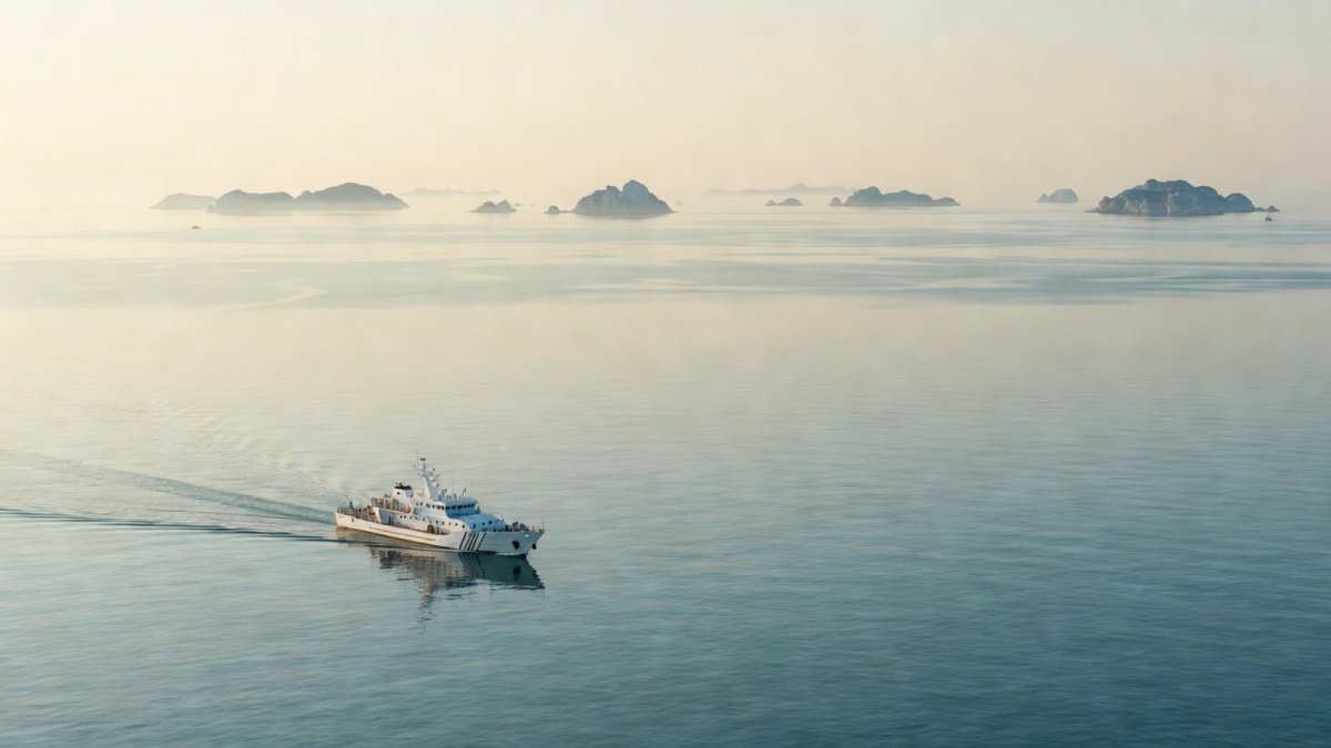 East China Sea waters near the Diaoyu Dao islands
