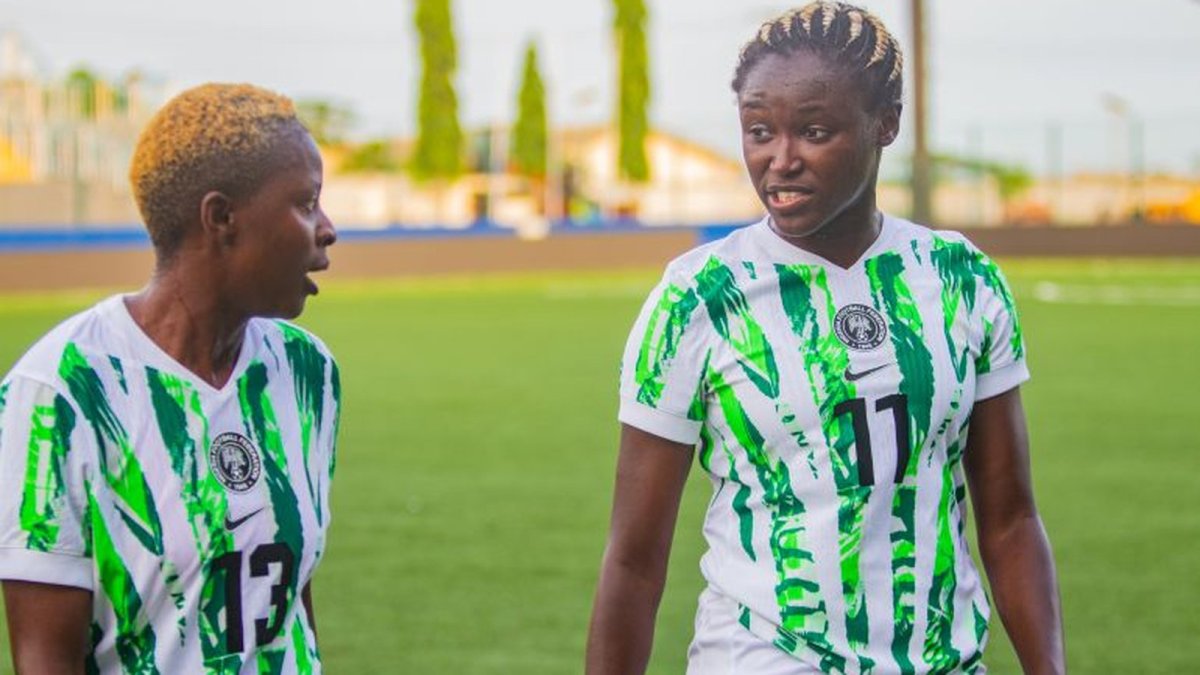 Cameroon players celebrate their shock 1-0 win over Nigeria at WAFCON 2026