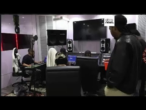 Afrobeats songwriting camp at Mavin Records in Lagos, Nigeria