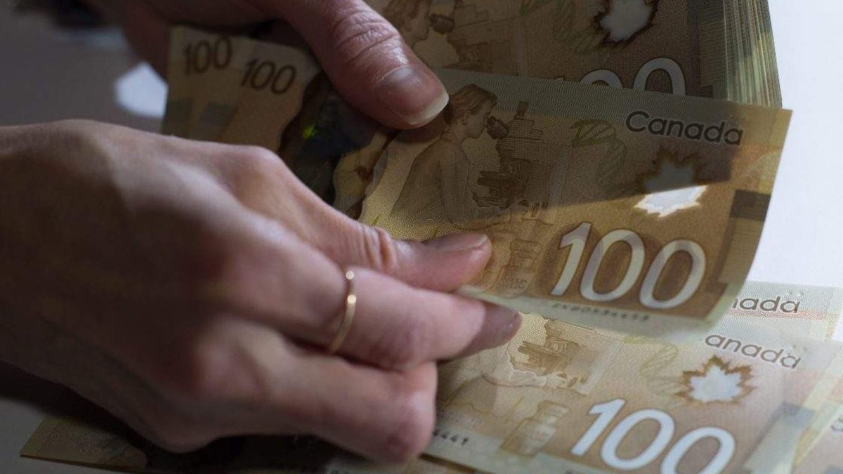 Canadian household credit card statements showing minimum payments