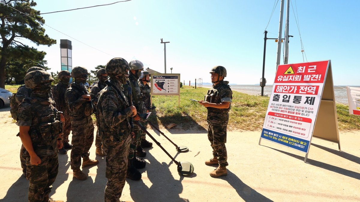 N. Korean Landmines Wash Ashore, Closing Ganghwa Beaches