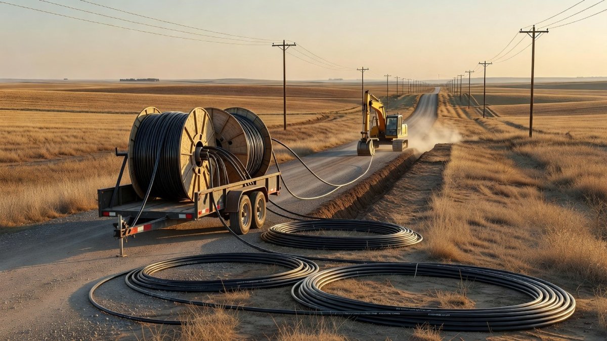 Nvidia Just Anchored 8,000 Miles of Fiber — and Rural America Got the Off-Ramp Blocked