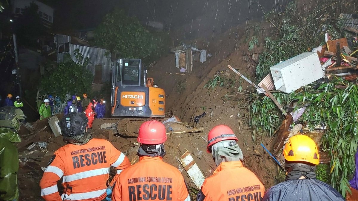 Baguio City Landslide Death Toll Rises to Eight as Rescuers Dig Through the Night