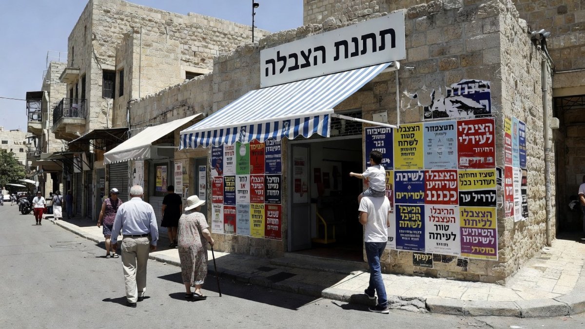 Prime Minister Benjamin Netanyahu casting his ballot in the Likud primary elections on August 17, 2026