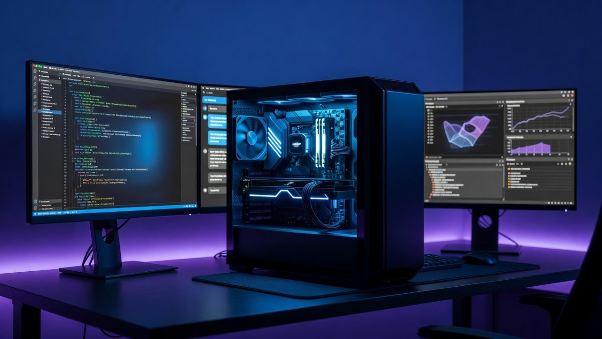 Powerful workstation GPU for running local AI models