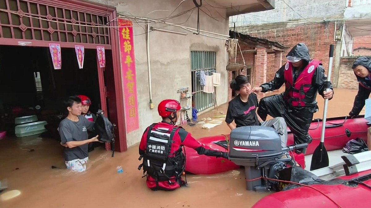 Typhoon Narra Floods Guangxi as Three Pacific Storms Churn the Region