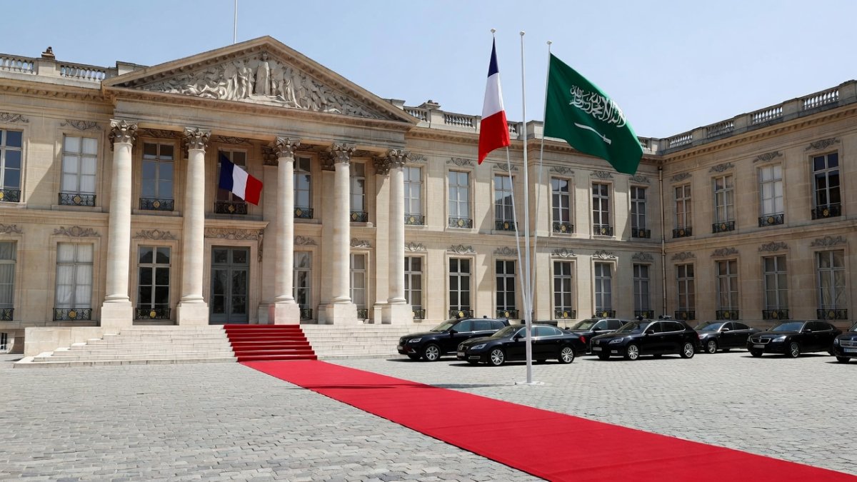 Elysee Palace in Paris during Crown Prince Mohammed bin Salman’s official visit