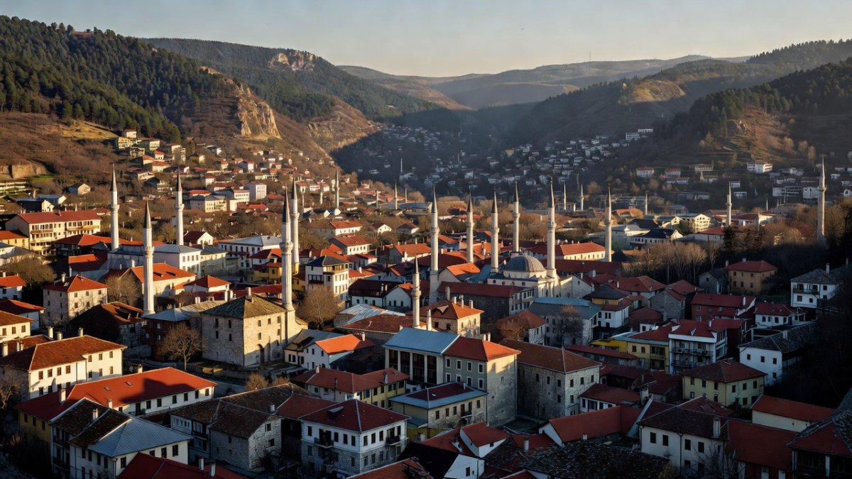 Panoramic view of Sarajevo, the Bosnian capital besieged for 1,425 days during the 1992-95 war