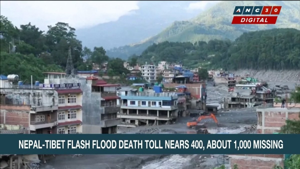 ANC 24/7 report on the Filipino missing in the Nepal-Tibet flash floods
