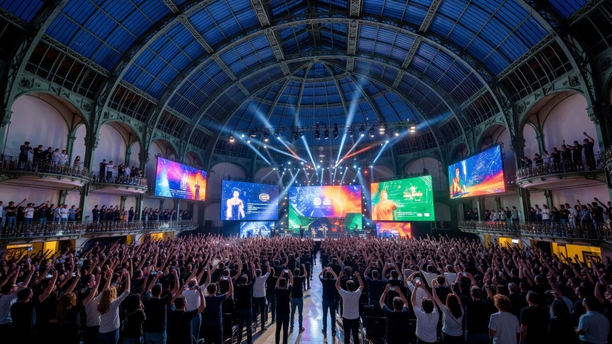 Macron and MBS attend Esports World Cup 2026 closing ceremony at Grand Palais in Paris
