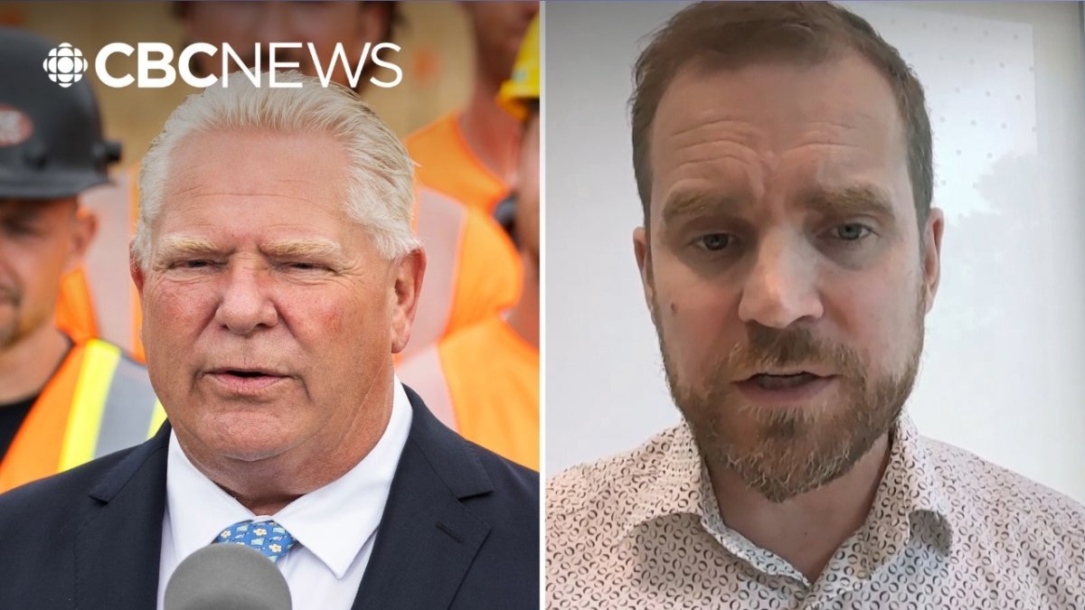 Ontario Premier Doug Ford responds to U.S. President Donald Trump in Hamilton
