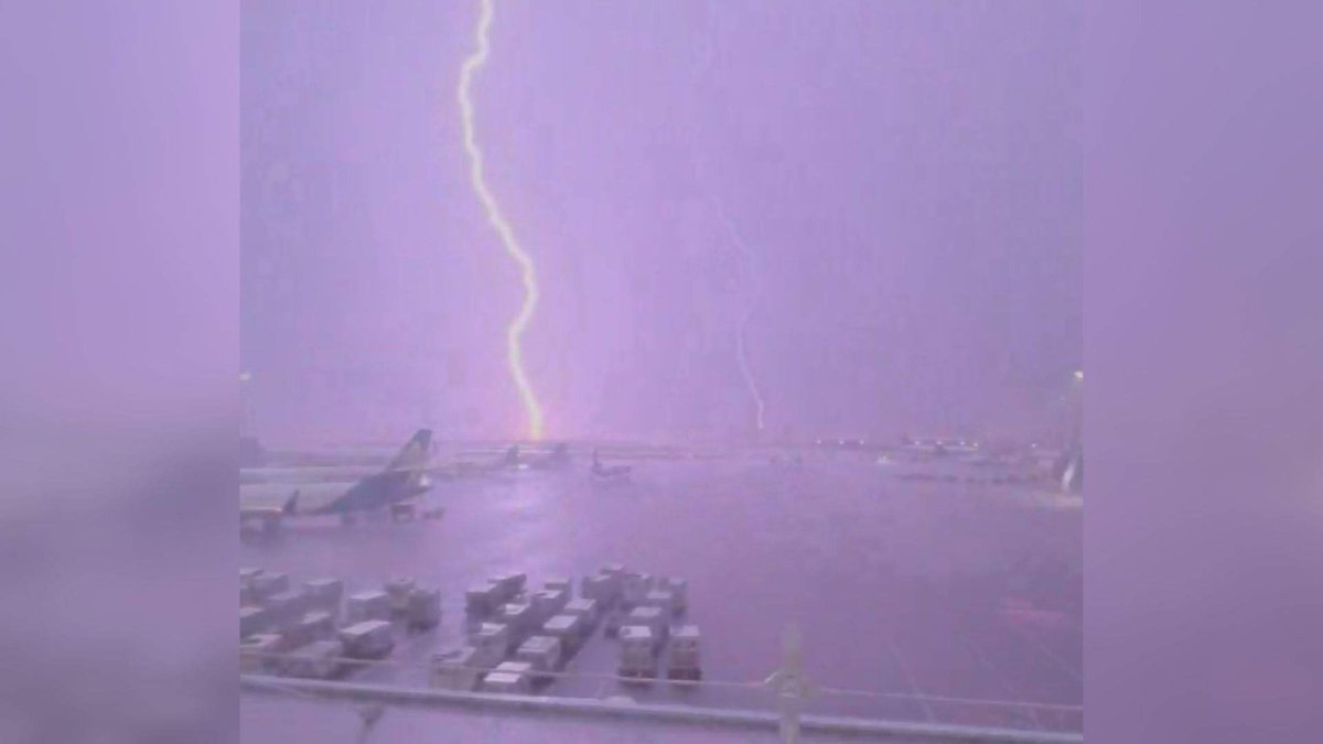 Severe Thunderstorms Batter B.C., Sparking Wildfires and Grounding Flights at YVR