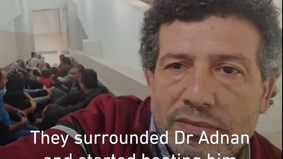 Dr Adnan al-Bursh, head of orthopaedics at al-Shifa Hospital, who died in Israeli custody at Ofer Prison in April 2024