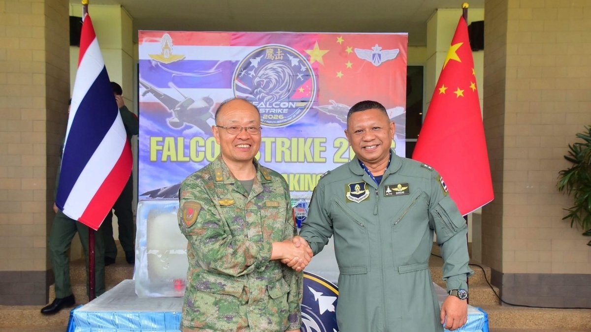 Thailand, China Launch Falcon Strike 2026 Air Force Exercise