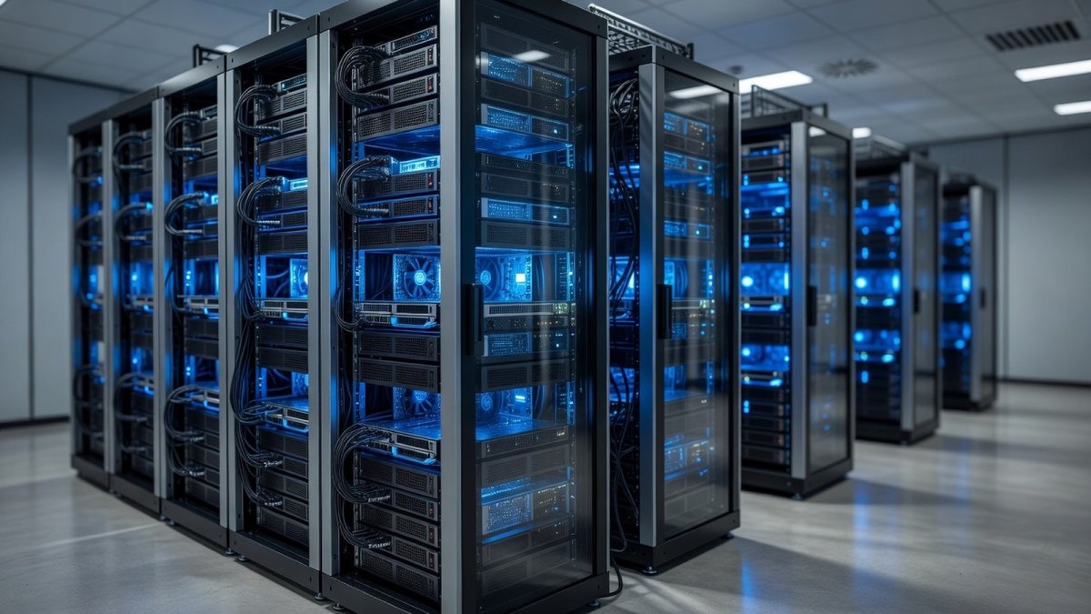 GPU server racks for running open-weights AI models