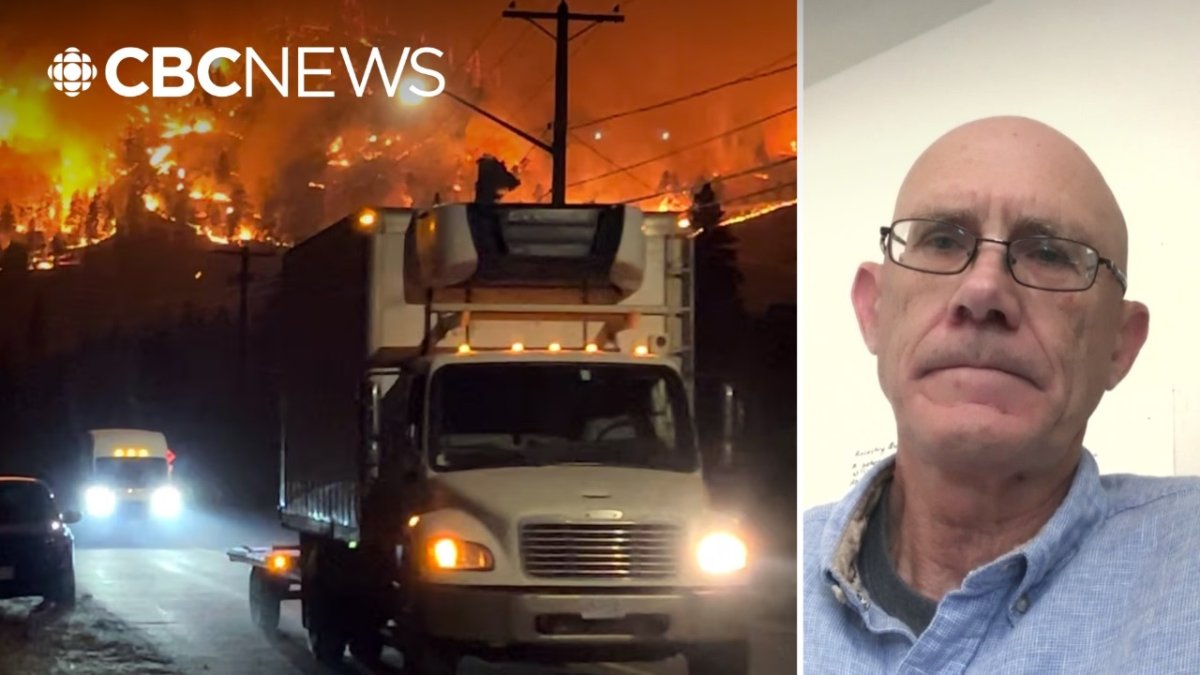 CBC News video thumbnail of Summerland mayor discussing the devastating impact of the Bald Range wildfire