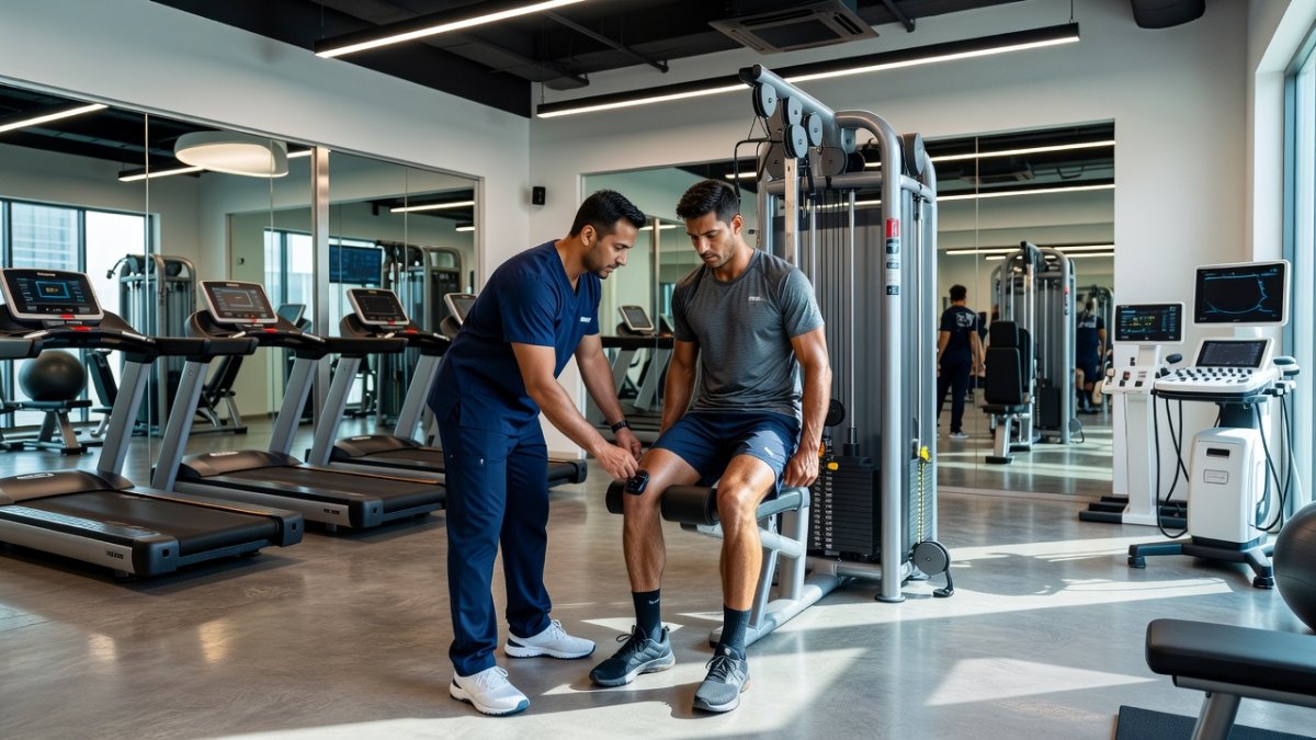 Sports science and rehabilitation centre at BCCI Centre of Excellence