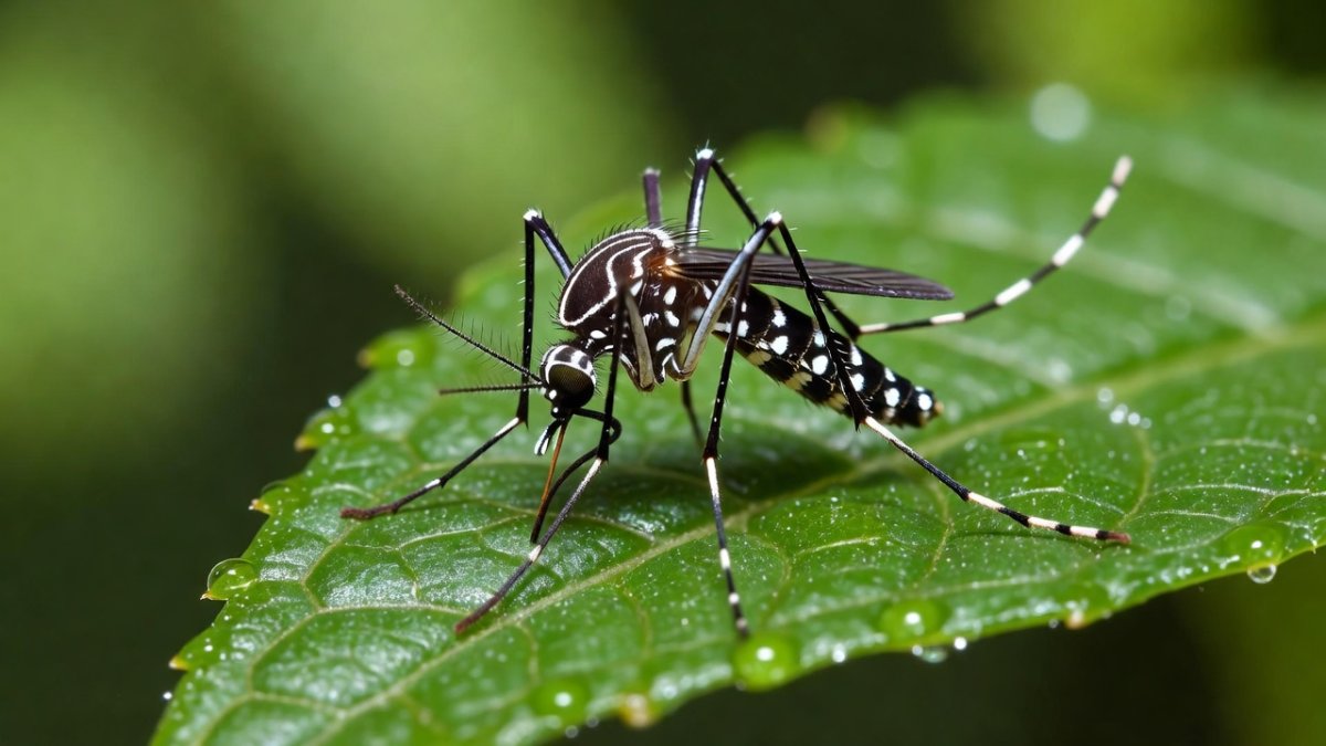 Aedes aegypti mosquito, vector of Zika, dengue and chikungunya