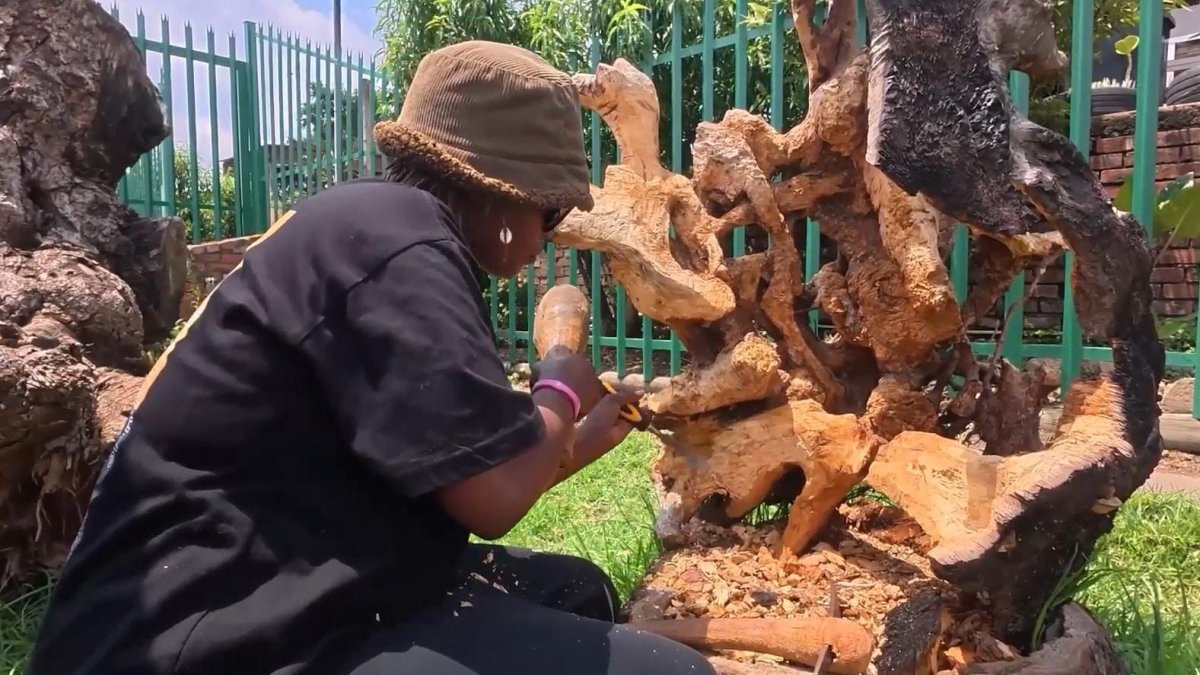 From Trash to Treasure: Johannesburg Artists Turn River Waste Into Public Sculpture