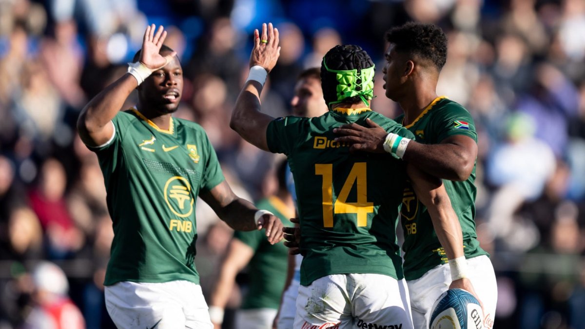 Springboks Grind Out Gritty 17-10 Win Over Argentina in Buenos Aires