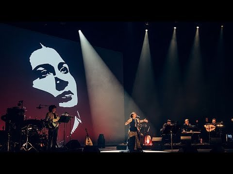 Umm Kulthum tribute at the Festival d'Avignon, as seen in the africanews video
