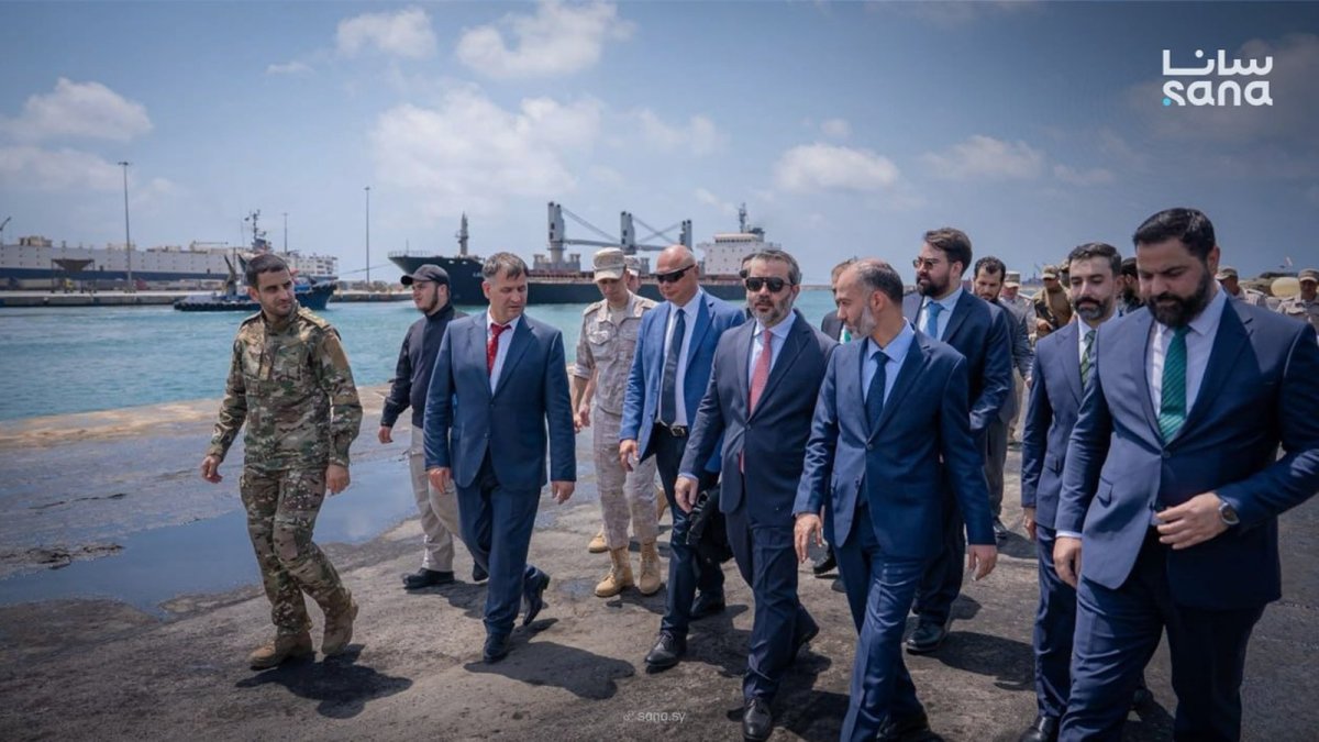 Hmeimim air base and Tartus port on Syria's Mediterranean coast