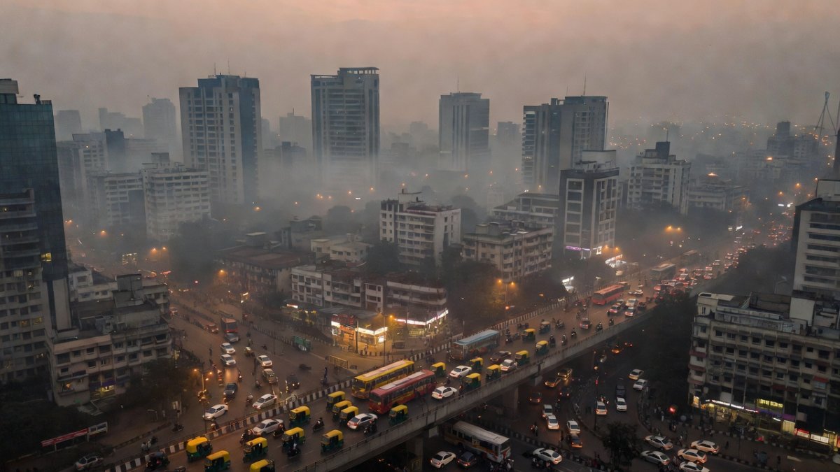 Elderly Indian woman in rural setting affected by household air pollution