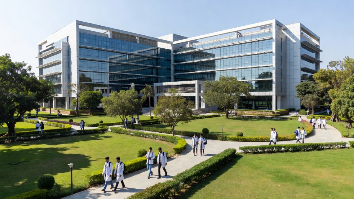 AIIMS medical institute campus in India