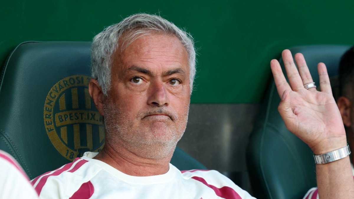 Jose Mourinho at his closed-door presentation as Real Madrid manager
