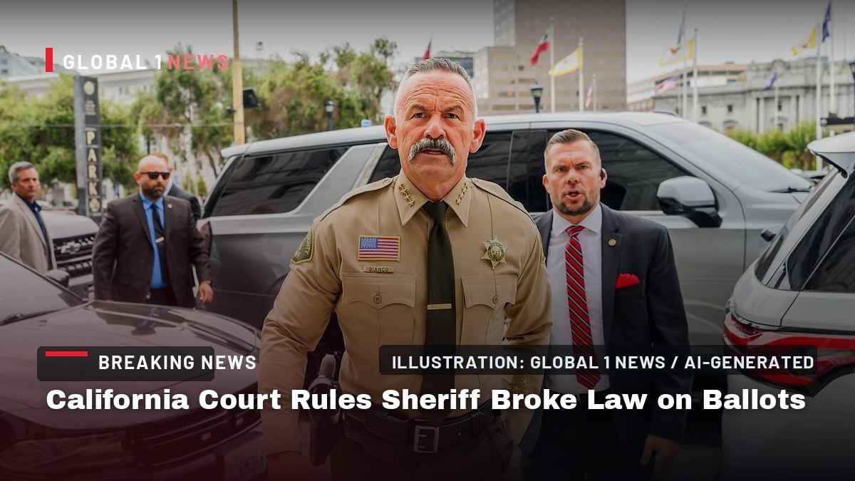 California Court Rules Sheriff Broke Law on Ballots