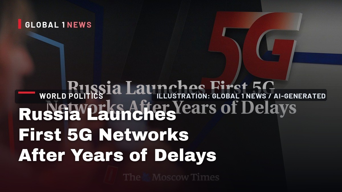 Russia Launches First 5G Networks After Years of Delays