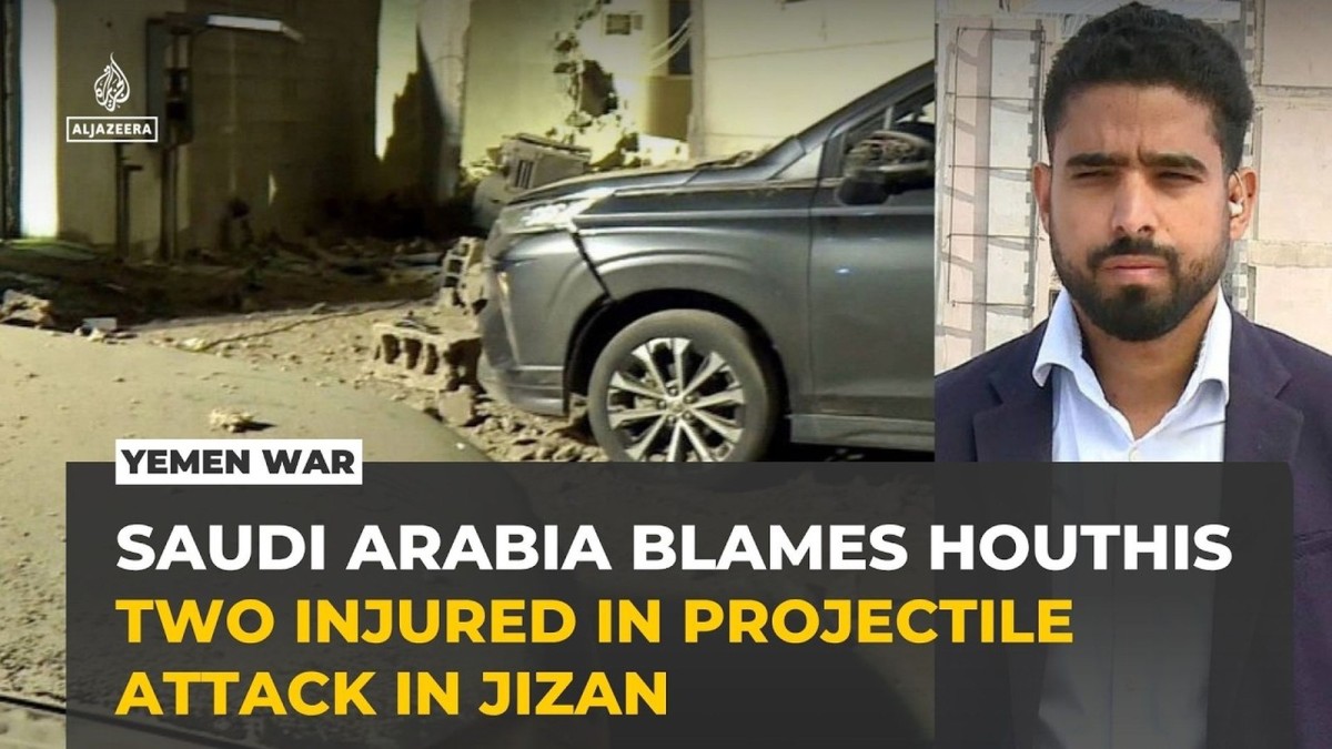 Saudi city of Jizan hit by projectile, two injured as Riyadh blames Houthi rebels