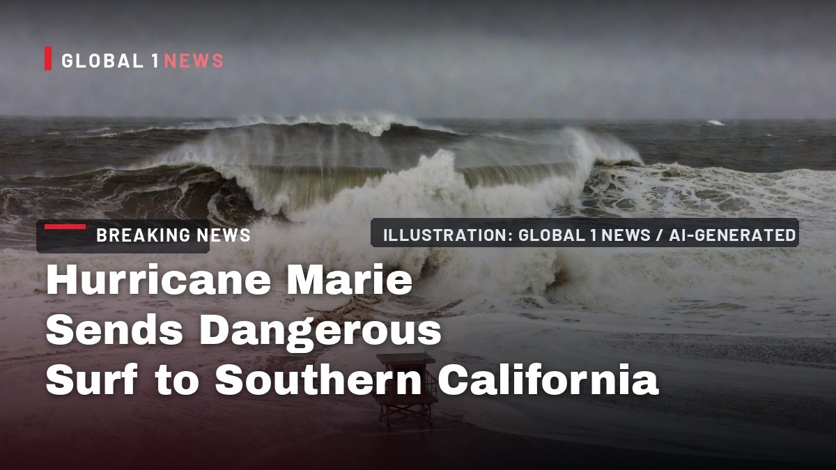 Hurricane Marie Sends Dangerous Surf to Southern California Over Labor Day Weekend