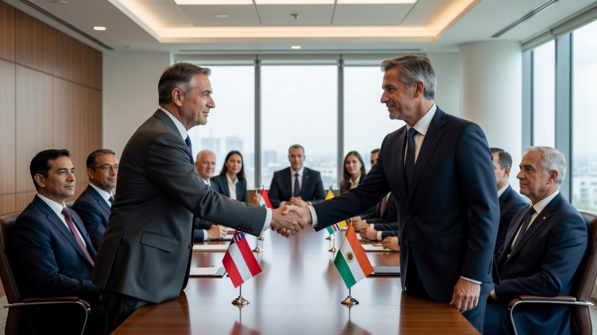 Bilateral meeting between government delegations