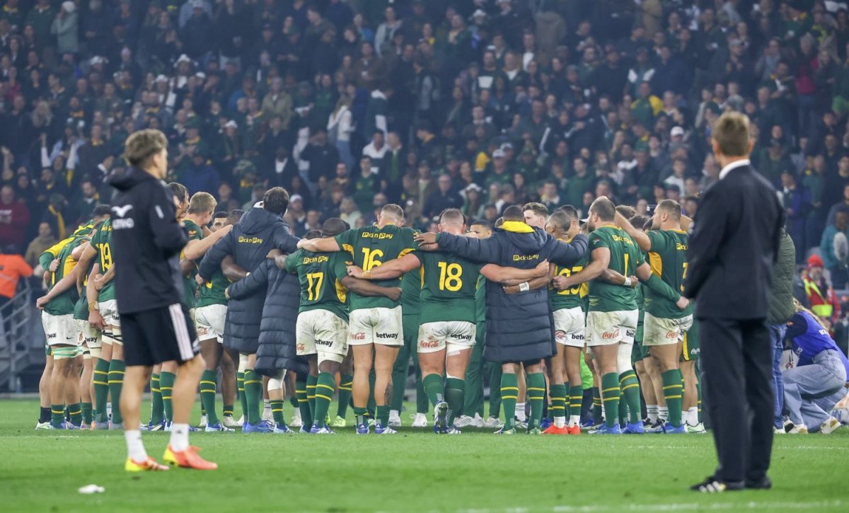 Springboks and All Blacks clash in Rugby's Greatest Rivalry series