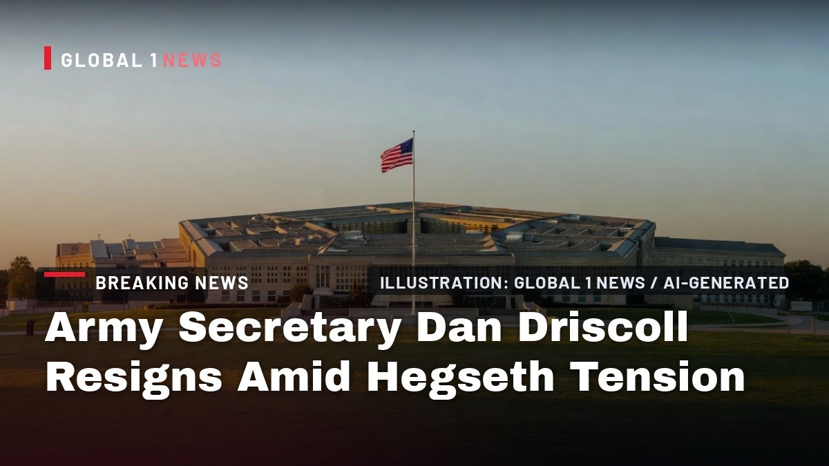 Army Secretary Dan Driscoll Resigns Amid Hegseth Tension
