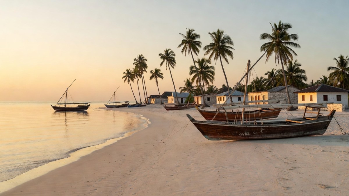 A quiet coastal village on the island of Zanzibar, where Hafidh Ameir Hassan was buried