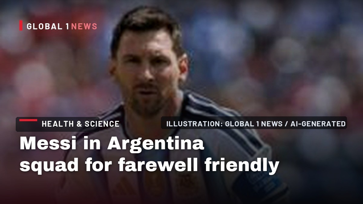 Messi in Argentina squad for farewell friendly