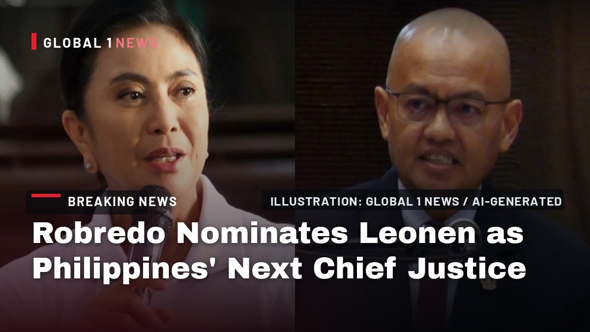Robredo Nominates Leonen as Philippines' Next Chief Justice