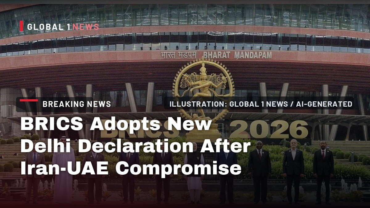 BRICS Adopts New Delhi Declaration After Iran-UAE Compromise